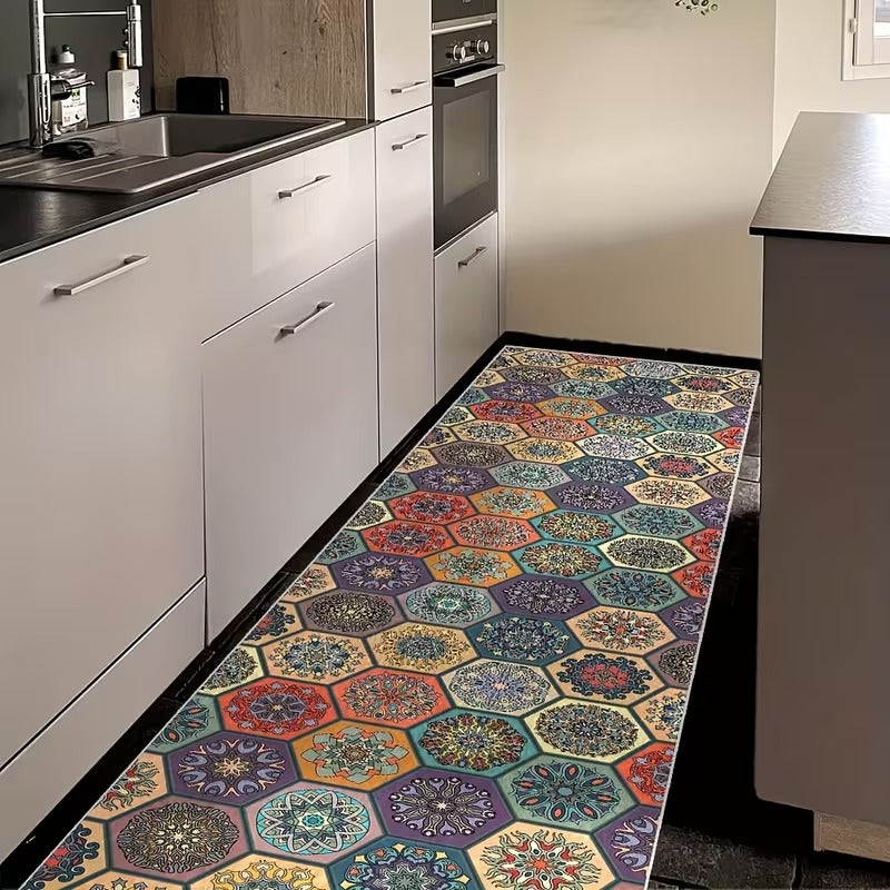 Dual Comfort Kitchen Mat Set (Long + Medium)