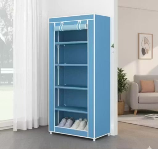 6-Layer Portable Wardrobe – Love Bird Edition